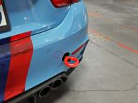 aFe - aFe 450-502002-R aFe Control Rear Tow Hook Red BMW F-Chassis 2/3/4/M - Image 2