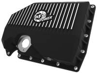 aFe 46-71210B aFe 05-19 VW 1.8L/2.0L w/ Oil Sensor Engine Oil Pan Black POWER Street Series w/ Machined Fins