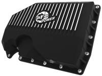 aFe 46-71240B aFe 05-19 VW 1.8L/2.0L w/o Oil Sensor Engine Oil Pan Black POWER Street Series w/ Machined Fins