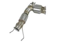 aFe 48-36322-HC aFe Twisted Steel Street Series Down-Pipe 14-19 MINI Cooper S L4-2.0L (t)