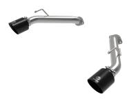 aFe 49-36137-B aFe Nissan Z 23-23 V6-3.0L Takeda 2-1/2in 304 SS Axle-Back Exhaust System w/ Black Tips
