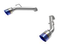 aFe 49-36137-L aFe 2023 Nissan Z V6-3.0L (tt) Takeda Stainless Steel Axle-Back Exhaust System w/ Blue Flame Tip