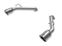 aFe 49-36137-P aFe 2023 Nissan Z V6-3.0L (tt) Takeda Stainless Steel Axle-Back Exhaust System w/ Polished Tip
