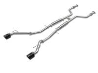 aFe 49-36138-B aFe Nissan Z 23-23 V6-3.0L Takeda 2-1/2in 304 Stainless Steel Cat-Back Exhaust System w/ Black Tips