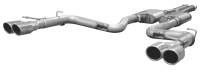 aFe 49-36306 aFe MACHForce XP 11-12 BMW 335i L6-3.0L N55 E90/92 304SS 2.75in. Cat-Back Exhaust System