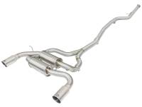 aFe - aFe 49-36326-P aFe MACHForce XP SS-304 Polish Tip 2.5in Dia Cat Back Exhaust 12-14 BMW 335i (F30) 3.0L (t) - Image 2