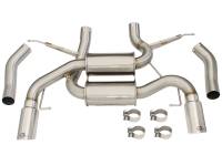aFe - aFe 49-36327-P aFe MACHForce XP 2.5in Axle Back Stainless Exhaust w/ Polished Tips 07-13 BMW 335i 3.0L L6 (E90/92) - Image 4