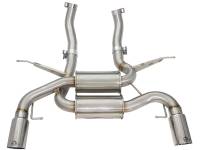 aFe - aFe 49-36327-P aFe MACHForce XP 2.5in Axle Back Stainless Exhaust w/ Polished Tips 07-13 BMW 335i 3.0L L6 (E90/92) - Image 7