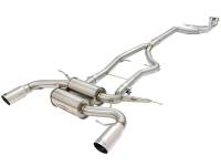 aFe - aFe 49-36328-P aFe MACHForce XP SS-304 Polish Tip 3.0in-2.5in Dia Cat Back Exhaust 11-13 BMW 335i (E90/E92) 3.0L - Image 2