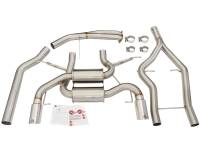 aFe - aFe 49-36328-P aFe MACHForce XP SS-304 Polish Tip 3.0in-2.5in Dia Cat Back Exhaust 11-13 BMW 335i (E90/E92) 3.0L - Image 4