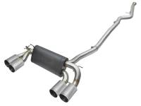 aFe 49-36330-1P aFe 16-18 BMW M2 L6-3.0L MACH Force-Xp 3in to 2.5in 304 SS Cat-Back Exhaust System-Quad Polish Tips