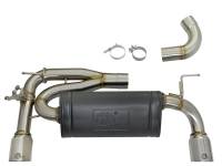 aFe - aFe 49-36336-P aFe MACHForce XP Exhausts Axle-Back 12-15 BMW 335i 3.0T (SS w/Polished Tips) - Image 3