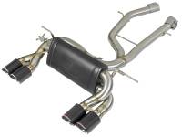 aFe 49-36338-1C aFe MACH Force-Xp 2-1/2in Stainless Steel Axle Back Exhaust w/CF 15-19 BMW M3/M4 (F80/82/83)