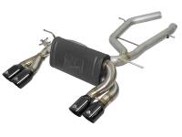 aFe 49-36338-B aFe MACH Force-Xp 2-1/2in SS Axle Back Exhaust w/Black Tips 15+ BMW M3/M4 (F80/F82) L6 3.0L (tt) S55