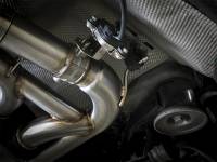 aFe - aFe 49-36341-B aFe MACH Force-Xp 3.5in. 304 SS C/B Exhaust System 15-18 BMW X5 M (F85) V8-4.4L (tt) - Black Tip - Image 4