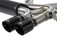 aFe - aFe 49-36341-B aFe MACH Force-Xp 3.5in. 304 SS C/B Exhaust System 15-18 BMW X5 M (F85) V8-4.4L (tt) - Black Tip - Image 5