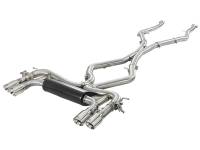 aFe 49-36341-P aFe MACH Force-Xp 3.5in 304 SS Cat-Back w/Polished Tips 15-18 BMW X5 M (F85)/X6 M (F86) V8-4.4L S63
