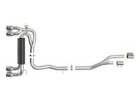 aFe - aFe 49-36350-P aFe MACHForce XP Exhausts Cat-Back SS 19-21 BMW M2 Competition L6-3.0L w/Polished Tips - Image 5