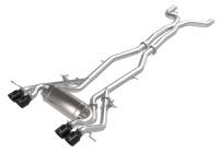aFe 49-36351-B aFe MACHForce XP Exhausts Cat-Back SS 21 BMW M2 Competition L6-3.0L w/Black Tips
