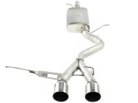 aFe - aFe 49-36408-P aFe MACHForce XP 2-1/2in SS-304 Cat-Back Exhausts w/ Polished Dual Tips 2008 VW Golf R32 V6-3.2L MKV - Image 4