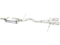 aFe - aFe 49-36408-P aFe MACHForce XP 2-1/2in SS-304 Cat-Back Exhausts w/ Polished Dual Tips 2008 VW Golf R32 V6-3.2L MKV - Image 6