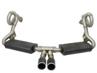 aFe - aFe 49-36415-C aFe MACHForce-Xp 2in 304 SS Cat-Back Exhaust w/Carbon Fiber Tips 13-16 Porsche Boxster 2.7L/3.4L - Image 6