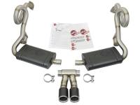 aFe - aFe 49-36415-C aFe MACHForce-Xp 2in 304 SS Cat-Back Exhaust w/Carbon Fiber Tips 13-16 Porsche Boxster 2.7L/3.4L - Image 8