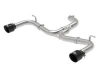 aFe 49-36417-B aFe MACH Force-Xp 3in to 2-1/2in Stainless Steel Axle-Back Black Exhaust - 15-17 Volkswagen GTI