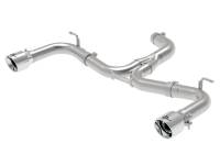 aFe 49-36417-P aFe MACH Force-Xp 3in to 2-1/2in Stainless Steel Axle-Back Exhaust - 15-17 Volkswagen GTI