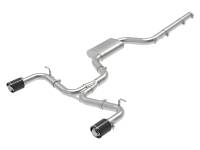 aFe 49-36418-C aFe MACH Force-Xp 3 IN to 2-1/2 IN Stainless Steel Cat-Back Exhaust Carbon Volkswagen GTI 15-17