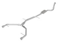 aFe 49-36420-P aFe 17-19 Audi A4 (B9) MACH Force-Xp 3in to 2.5in 304 SS Cat-Back Exhaust System-Dual Polished Tips