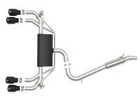 aFe - aFe 49-36430-B aFe POWER MACH Force-Xp 15-19 Volkswagen Golf R L4-2.0L(T) 304 SS Cat-Back Exhaust System - Black - Image 4