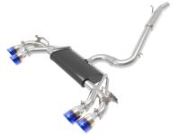 aFe 49-36430-L aFe POWER MACH Force-Xp 15-19 Volkswagen Golf R L4-2.0L(T) 304 SS Cat-Back Exhaust System Blue Tips