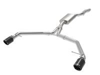aFe 49-36437-C aFe MACH Force-Xp 13-16 Audi Allroad L4 SS Axle-Back Exhaust w/ Carbon Tips