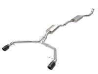 aFe 49-36438-C aFe MACH Force-Xp 13-16 Audi Allroad L4 SS Cat-Back Exhaust w/ Carbon Tips
