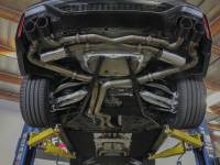 aFe - aFe 49-36448-C aFe 20-22 Audi RS6 Avant V8 4L (tt) MACH Force-Xp 3in to 2.5in 304 SS Cat-Back Exhaust w/ Carbon Tip - Image 4