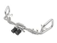 aFe 49-36450-C aFe 14-16 Porsche 911 GT3 991.1 H6 3.8L MACH Force-Xp 304 SS Cat-Back Exhaust System w/ Carbon Tips