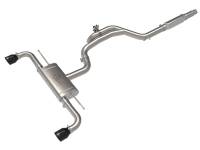 aFe 49-36451-B aFe Gemini XV 3in to 2 1/2in 304 SS Cat-Back Exhaust 22-23 Volkswagen GTI (MK8) 2.0L w/ Black Tips
