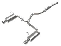aFe 49-36804-P aFe Subaru Forester XT 14-18 H4-2.5L Takeda 2-1/2in to 2-1/4in 304 SS Cat-Back- Polished Tip