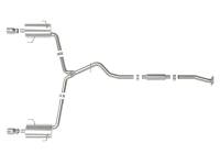 aFe - aFe 49-36804-P aFe Subaru Forester XT 14-18 H4-2.5L Takeda 2-1/2in to 2-1/4in 304 SS Cat-Back- Polished Tip - Image 5