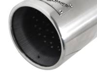 aFe - aFe 49-92043-P aFe MACH Force-XP 304 SS Sing Wall Pol Exh Tip Univ Exit 3in Inlet x 4in Outlet x 12in L - Clamp On - Image 4