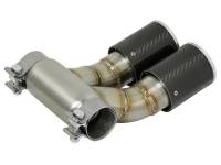 aFe - aFe 49C36413-C aFe Power 13-14 Porsche Cayman S / Boxster S Carbon Fiber Exhaust Tip Upgrade - Image 7