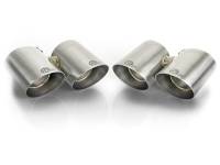 aFe 49C36416-P aFe MACH Force-Xp 304 SS OE Exhaust Tips Polished 12-16 Porsche 911 (C2S 991) H6 3.8L