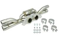 aFe - aFe 49C36434 aFe Power MACHForce XP 304 Stainless Secondary Muffler Delete Pipe 14-19 Porsche 911 GT3 3.8L/4.0L - Image 3