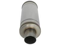 aFe - aFe 49M00012 aFe MACH Force-Xp 409 SS Muffler 3in Center/Center 14in L x 6in Dia - Round Body - Image 2