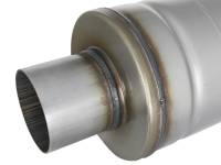 aFe - aFe 49M00012 aFe MACH Force-Xp 409 SS Muffler 3in Center/Center 14in L x 6in Dia - Round Body - Image 4