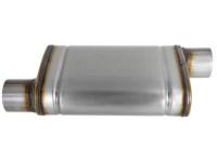 aFe - aFe 49M00030 aFe MACH Force-Xp 409 SS Muffler 3in ID Offset/Offset x 4in H x 9in W x 14in L - Oval Body - Image 3