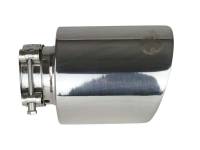 aFe - aFe 49T25454-P071 aFe MACH Force-Xp 2-1/2in 304 SS Clamp-On Exhaust Tip 2.5in In / 4.5in Out / 7in.L - Polished - Image 2