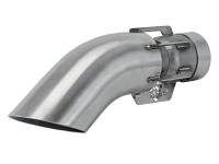 aFe 49T30401-H151 aFe MACH Force-Xp 304 Stainless Steel Clamp-on Exhaust Tip Brushed