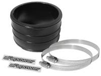 aFe 59-00014 aFe Magnum FORCE Cold Air Intake System Spare Parts Kit (3in ID x 2in L) Straight Coupler - Black